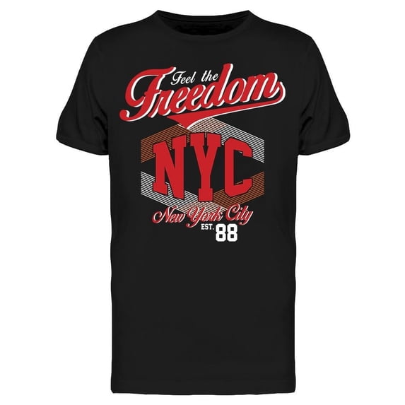 Feel The New York Freedom Tee Men's -Image by Shutterstock