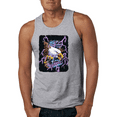 thumbnail image 1 of Feel the Wind Retro Heavy Metal Bald Eagles Animal Lover Graphic Tank Top, 1 of 1