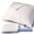 thumbnail image 1 of FeelAtHome Pillow Protector Zippered Pillow Covers for Comfort & Protection, Queen, White, 4 pk, 1 of 21