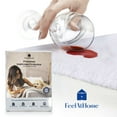 thumbnail image 1 of FeelAtHome Mattress Cover and Protector - 100% Waterproof, Noiseless Cotton Terry Fabric, King, White, 1 of 11
