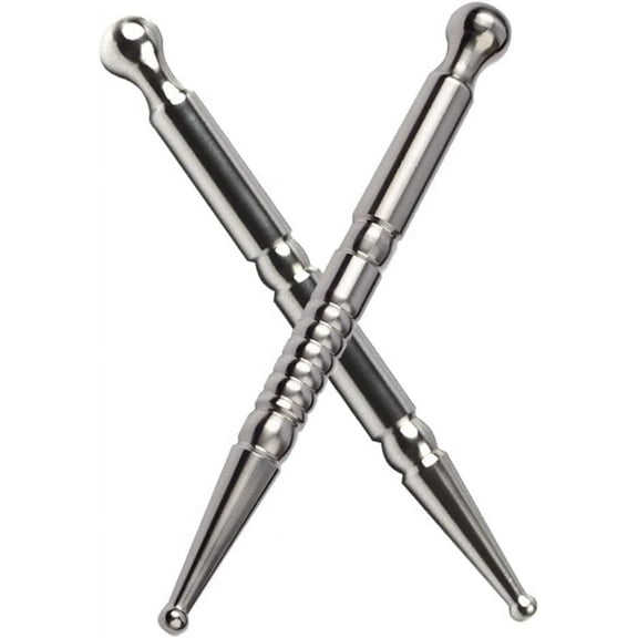FeelFree Sport Deep Tissue Massage Tool-Stainless Steel Acupuncture Pen-Trigger Point Massage Relief Pain Therapy Tools Full Body Relaxing Trigger Self-Massage Acupressure Bar (B)