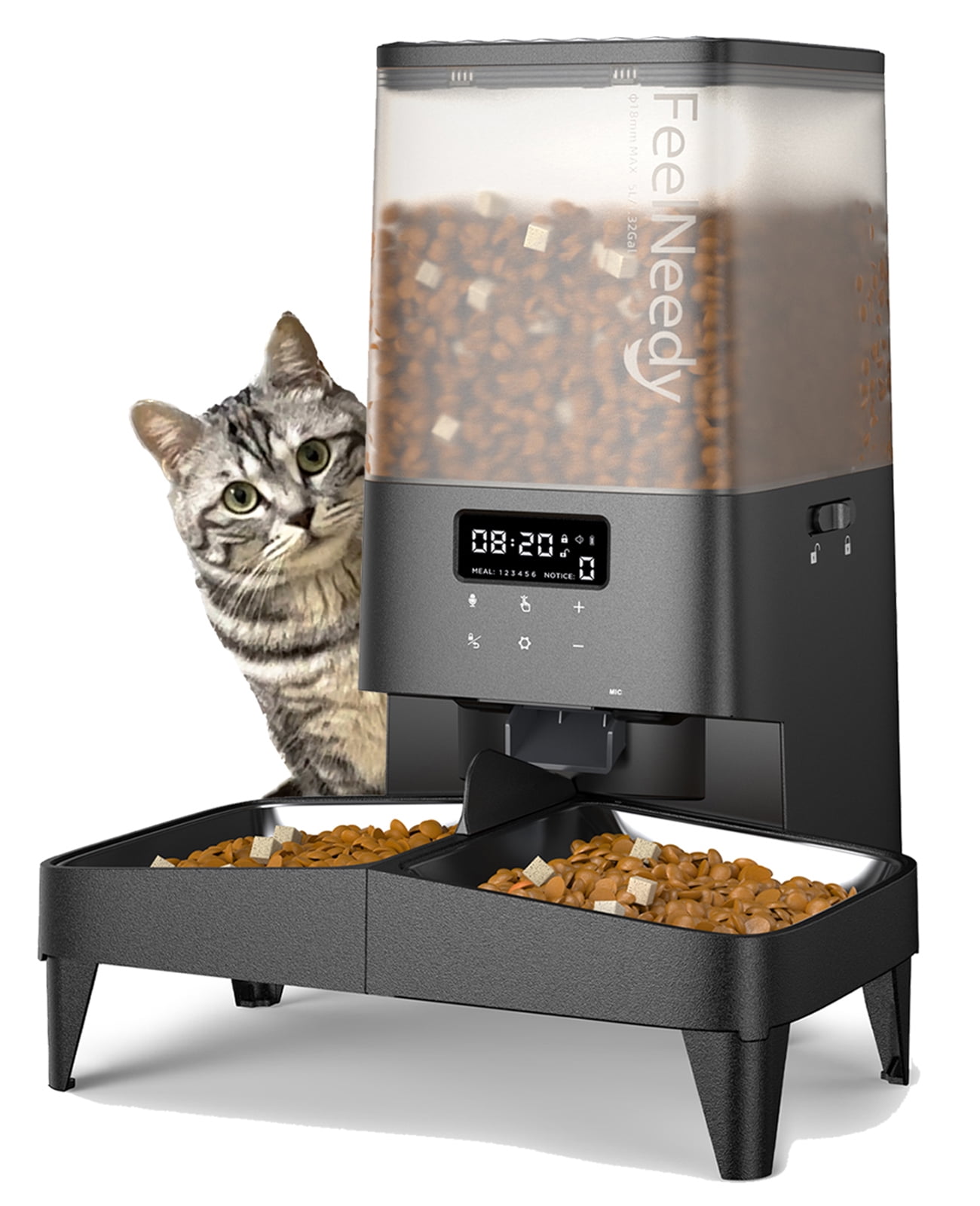 NibbleyPets® Elevated Cat Feeder