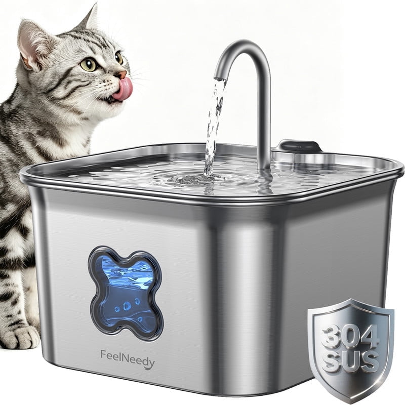 Cat Water Fountains in Cat Feeders, Fountains, and Bowls - Walmart.com