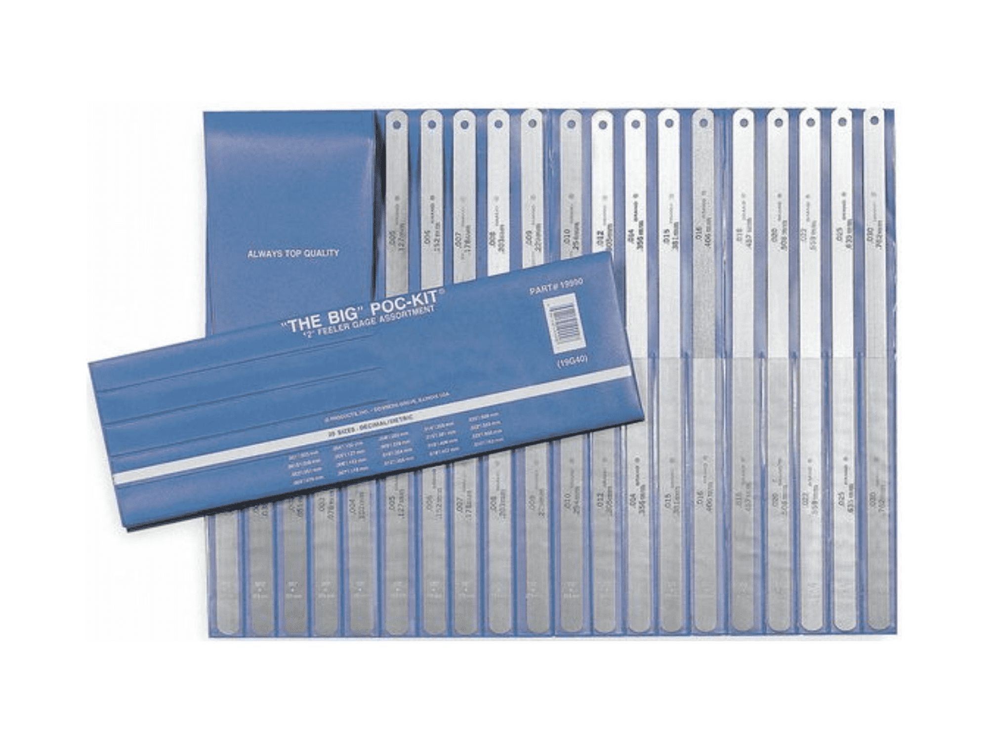 Feeler Gage Set, 20 PC
