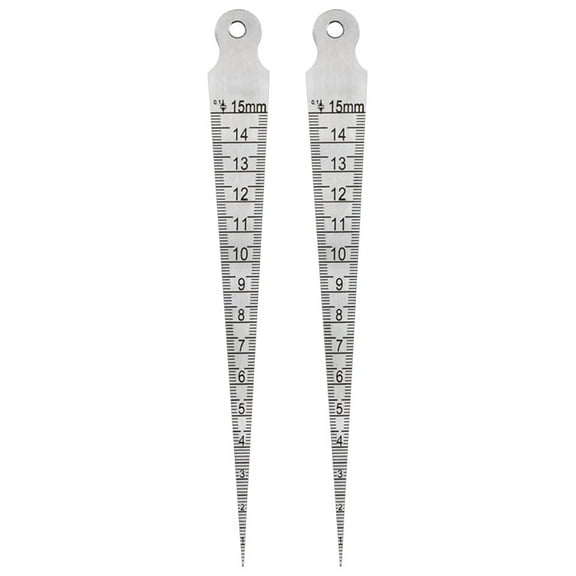 Feeler Gap Gauge Tool Set 2pcs for Accurate Measurement of Small Holes