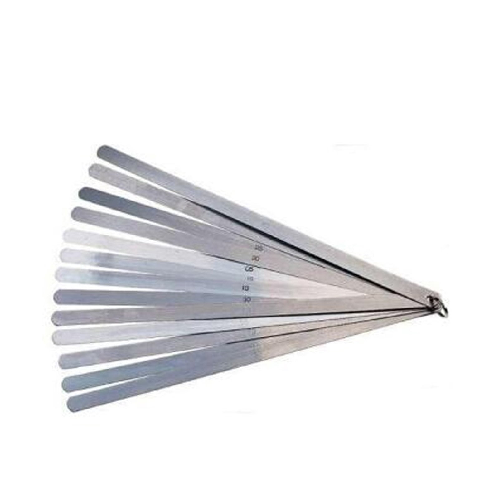 Feeler Gauge 0.05 To 1mm 20 Blades 40cm Thickness Gap Metric Gap High Strength Metric Long Thickness Gage For Measurment Tool