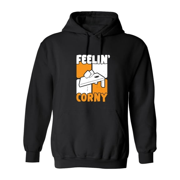 Feelin Corny Sarcastic Humor Novelty Funny Men's Hoodies