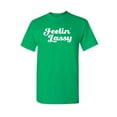 thumbnail image 1 of Feelin Lassy Sarcastic Humor Graphic Novelty Funny T Shirt, 1 of 5