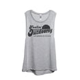 thumbnail image 1 of Feelin' Outdoorsy Like Drinking On The Patio Women's Fashion Sleeveless Muscle Tank Top Tee Sport Gr, 1 of 4