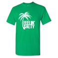 thumbnail image 1 of Feelin' Salty Sarcastic Humor Graphic Tees Gift For Mens Novelty Funny T Shirt, 1 of 5