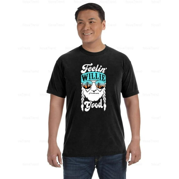 Feelin Willie Good Comfortable Playful Positive Casual Fashion Comfort Color T-Shirt, Unisex, up to size 4XL