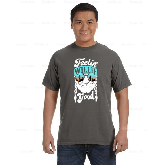 Feelin Willie Good Comfortable Playful Positive Casual Fashion Comfort Color T-Shirt, Unisex, up to size 4XL