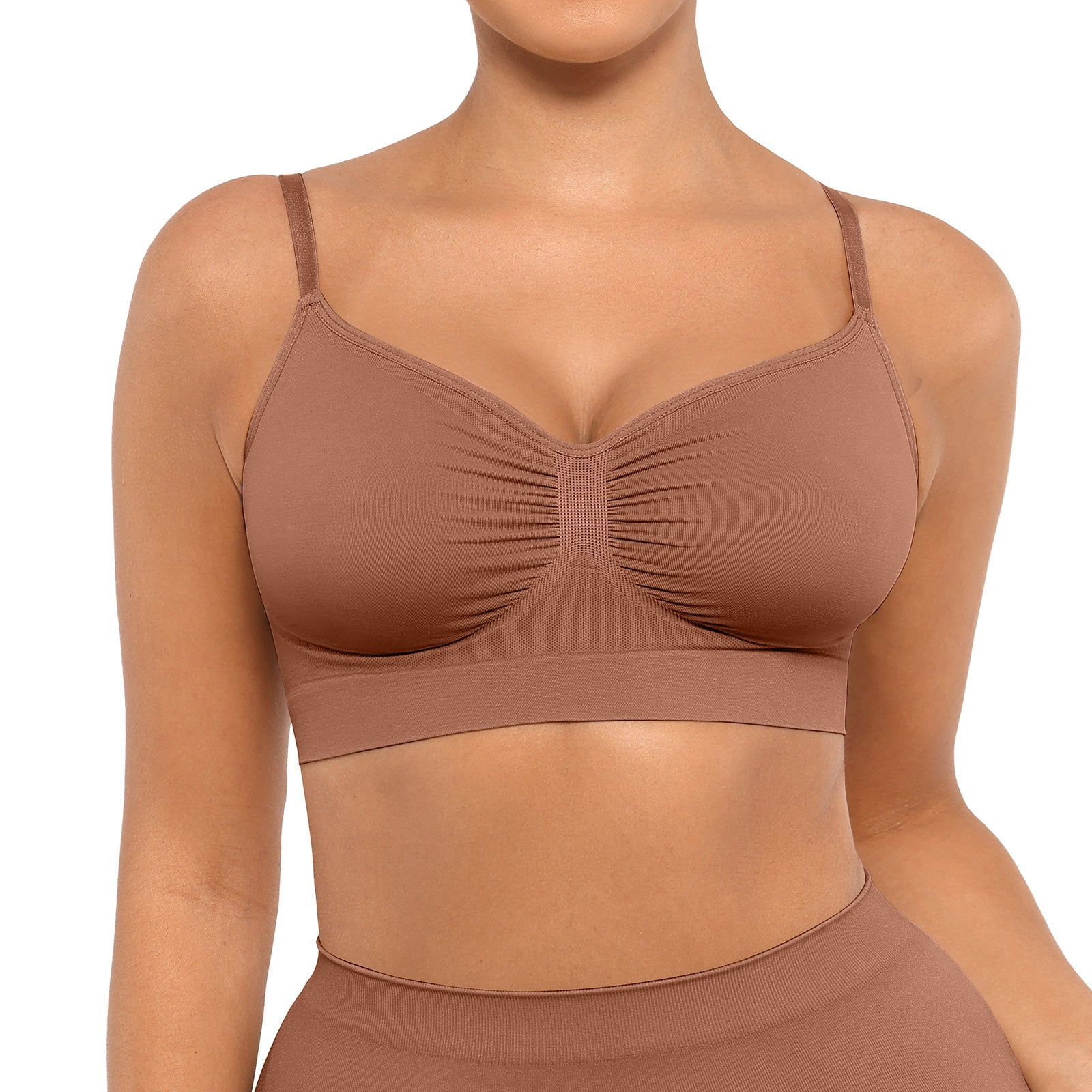 FeelinGirl Everyday Wireless Soft Unlined Bra for Women
