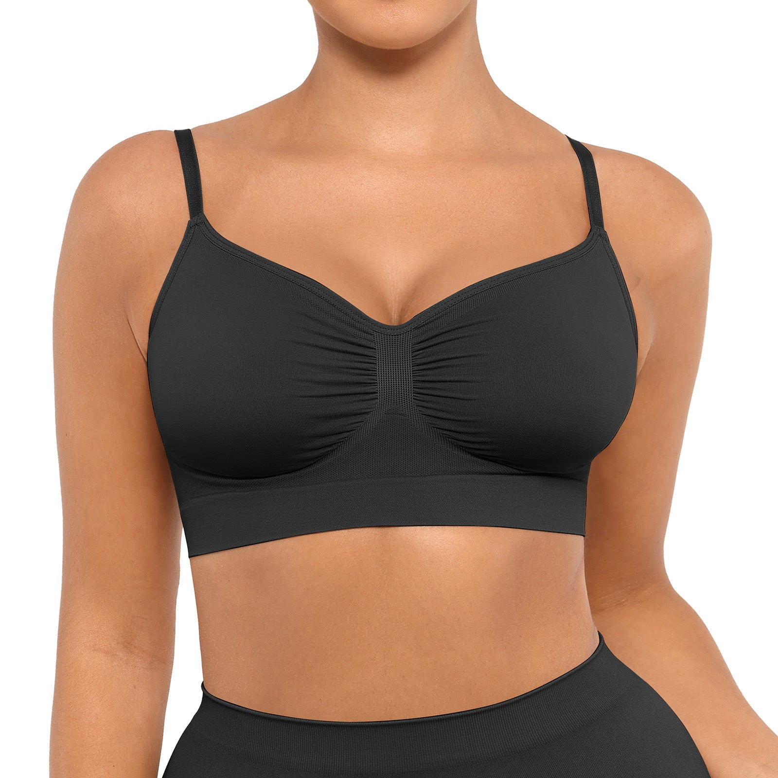 FeelinGirl Everyday Wireless Soft Unlined Bra for Women