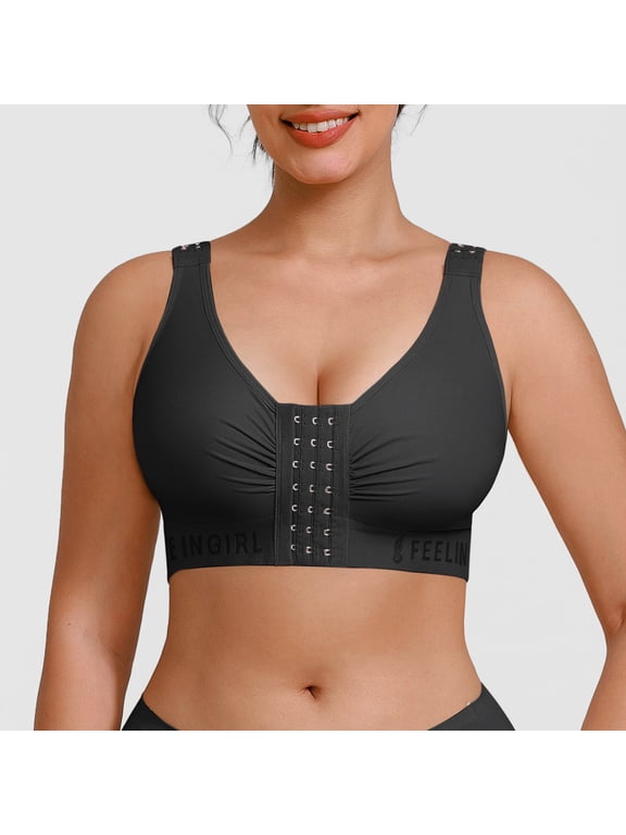 Post Surgery Compression Bra with Front Closure