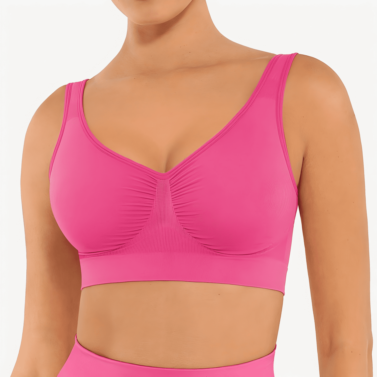 FeelinGirl Women’s Seamless Wireless Full Coverage Bra