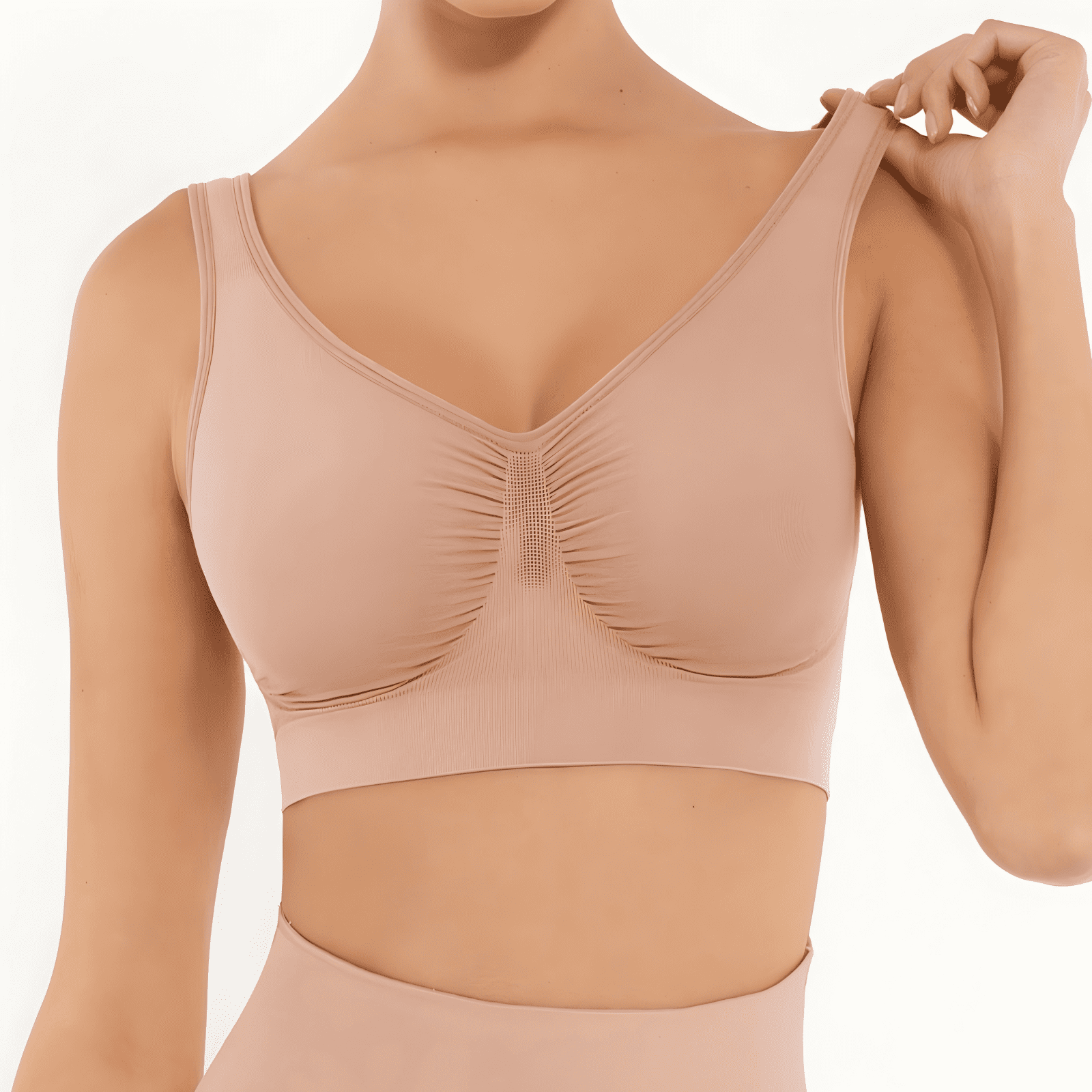 FeelinGirl Women’s Seamless Wireless Full Coverage Bra