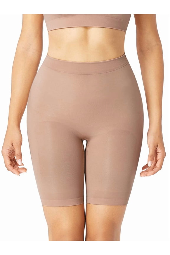 Mid-Waist Seamless Butt Lifter Shapewear Shorts Slimmer