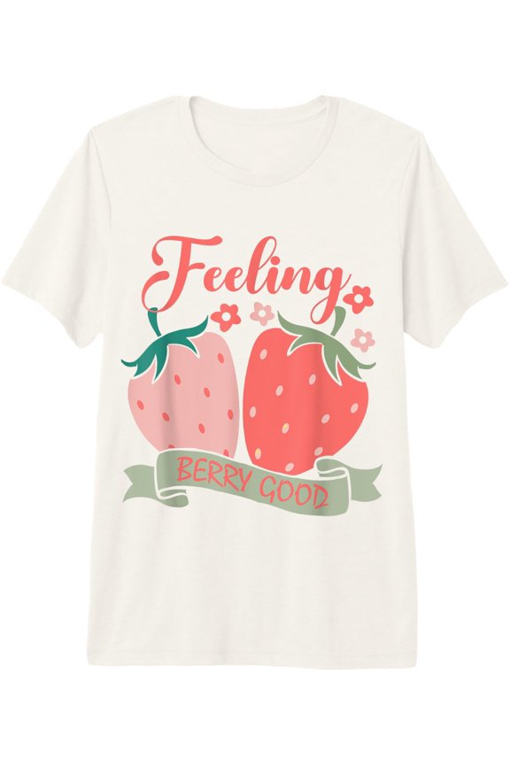 Feeling Berry Good Strawberry Festival Wildflower T-Shirt Size S-5XL