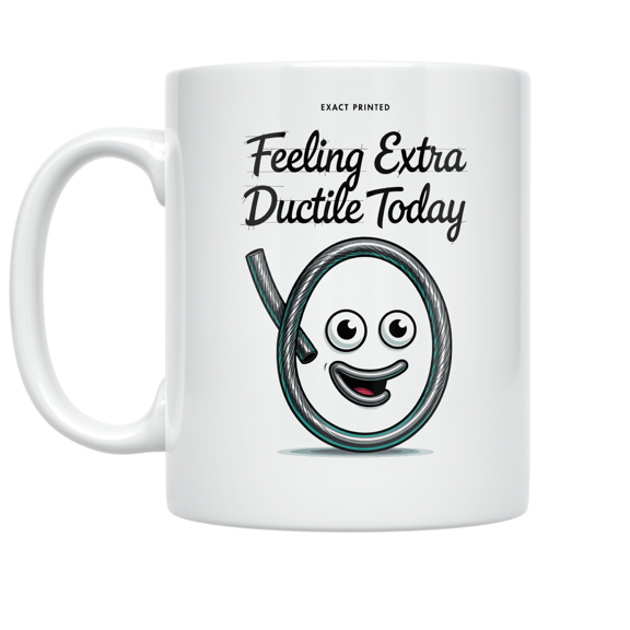 Feeling Extra Ductile Today - Physics Enthusiast - 11 oz Ceramic Coffee Mug