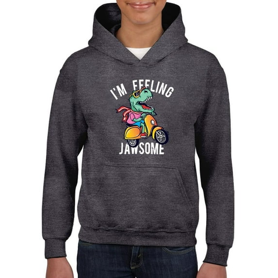 Feeling Jawsome Hoodie Juniors -Image by Shutterstock, Medium