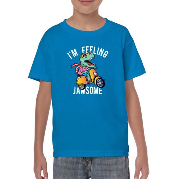 Feeling Jawsome T-Shirt Juniors -Image by Shutterstock, Small