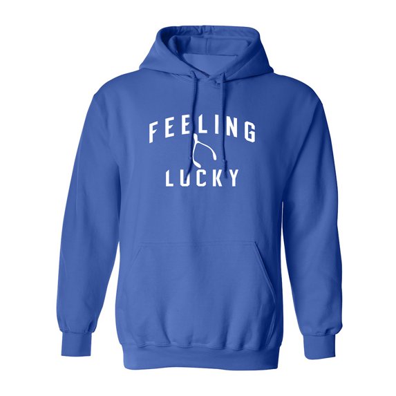 Feeling Lucky Adult Hooded Sweatshirt