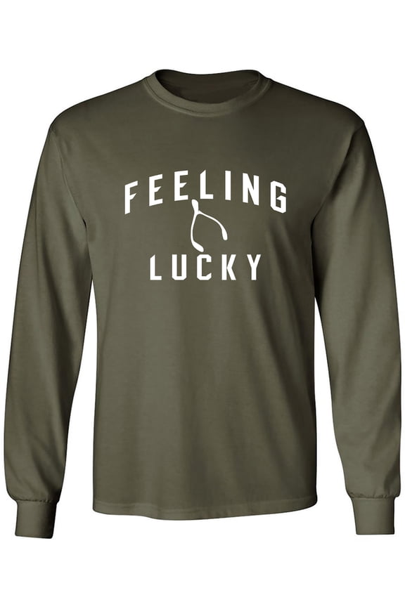 Feeling Lucky Adult Long Sleeve T-shirt