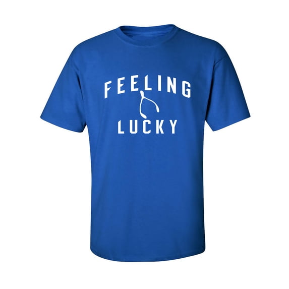 Feeling Lucky Adult Short Sleeve T-shirt