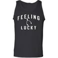 thumbnail image 1 of Feeling Lucky Adult Tank Top, 1 of 3