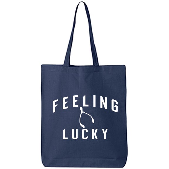 Feeling Lucky Cotton Canvas Tote Bag
