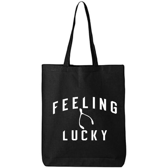 Feeling Lucky Cotton Canvas Tote Bag