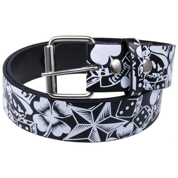 Feeling Lucky Leather Belt