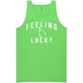 thumbnail image 1 of Feeling Lucky Neon Tank Top, 1 of 1