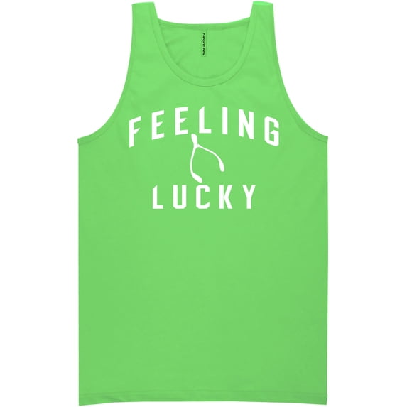 Feeling Lucky Neon Tank Top
