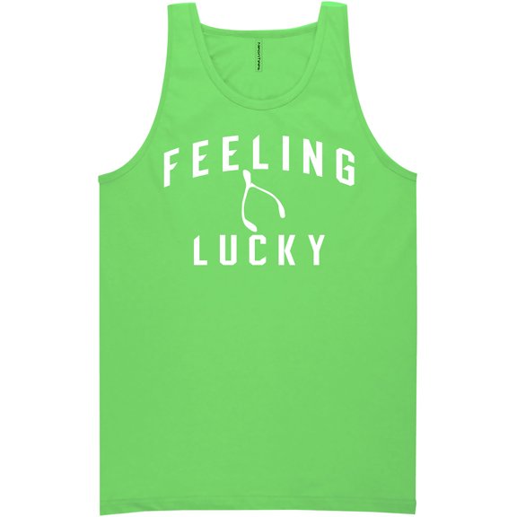 Feeling Lucky Neon Tank Top