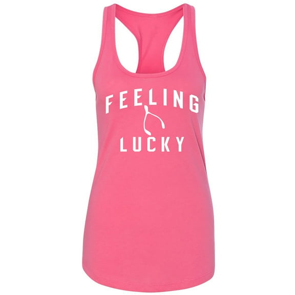 Feeling Lucky Racerback Tank