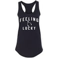 thumbnail image 1 of Feeling Lucky Racerback Tank, 1 of 2