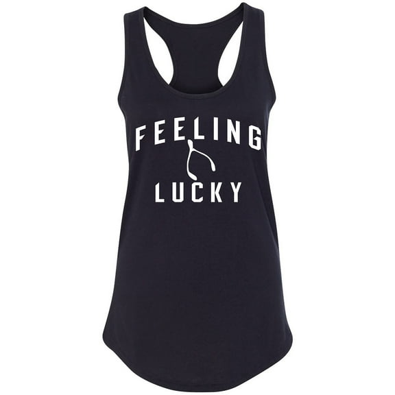 Feeling Lucky Racerback Tank