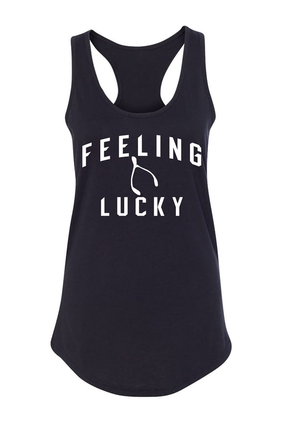 Feeling Lucky Racerback Tank