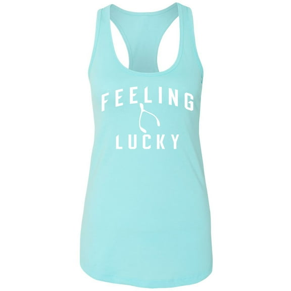 Feeling Lucky Racerback Tank
