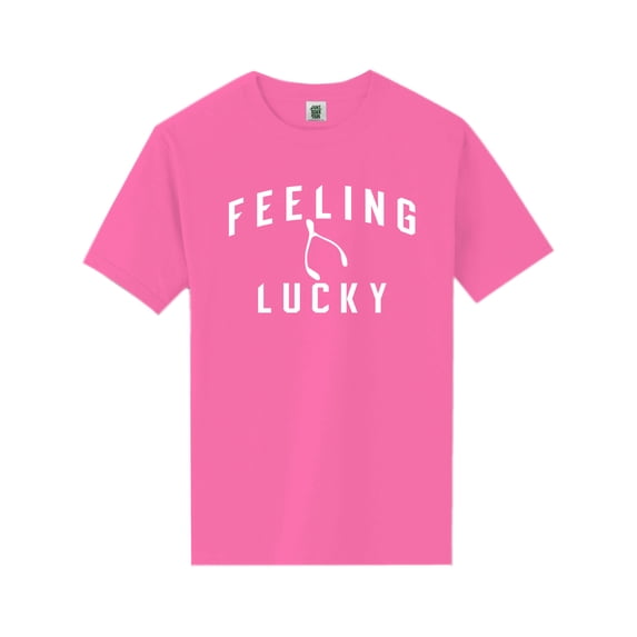 Feeling Lucky Short Sleeve Neon T-Shirt