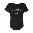 thumbnail image 1 of Feeling Lucky Womens Dolman Tee, 1 of 3