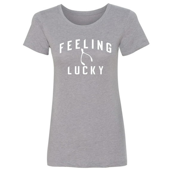 Feeling Lucky Womens crewneck tee