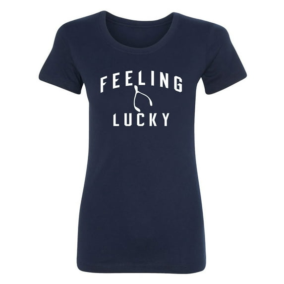 Feeling Lucky Womens crewneck tee