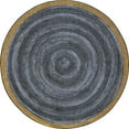 thumbnail image 1 of Feeling Natural 5'4" Round area rug in color Slate, 1 of 7