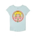 thumbnail image 1 of Feeling Peachy Princess Peach GirlsGraphic T-Shirt Size 4-5, 1 of 2