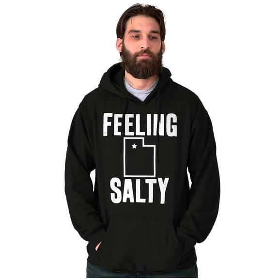 Feeling Salty Utah Beehive State Hoodie Sweatshirt Women Men Brisco Brands S