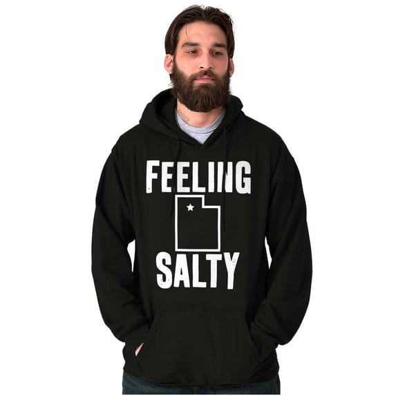 Feeling Salty Utah Beehive State Hoodie Sweatshirt Women Men Brisco Brands S