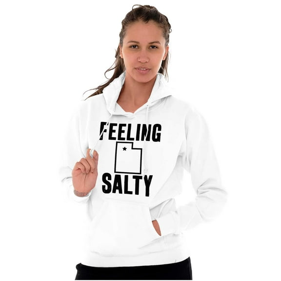 Feeling Salty Utah Beehive State Hoodie Sweatshirt Women Men Brisco Brands X